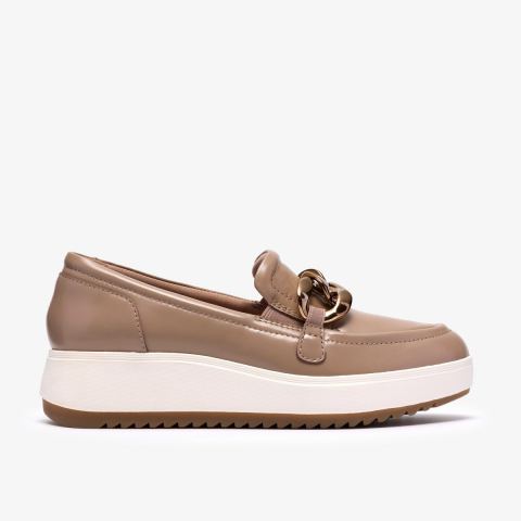 Zylah May — Taupe Leather