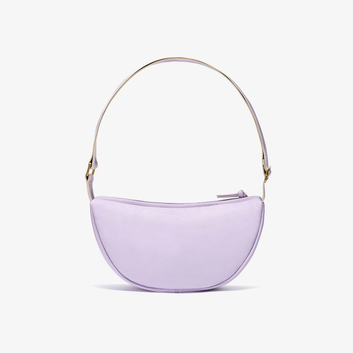 Leather Crescent Crossbody Bag detail