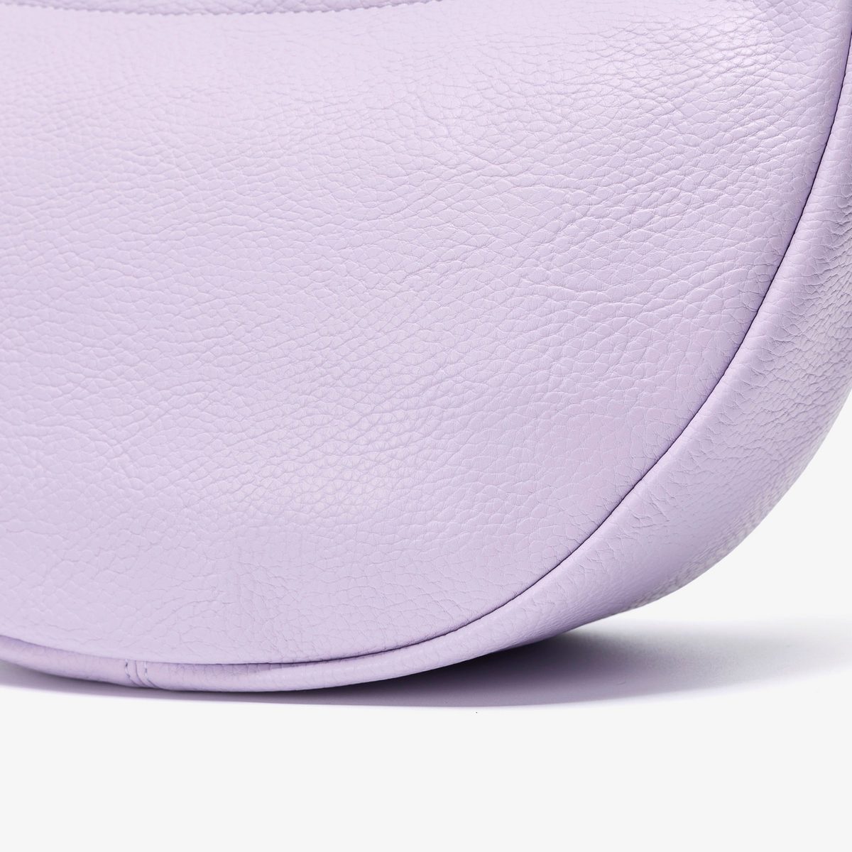 Leather Crescent Crossbody Bag detail