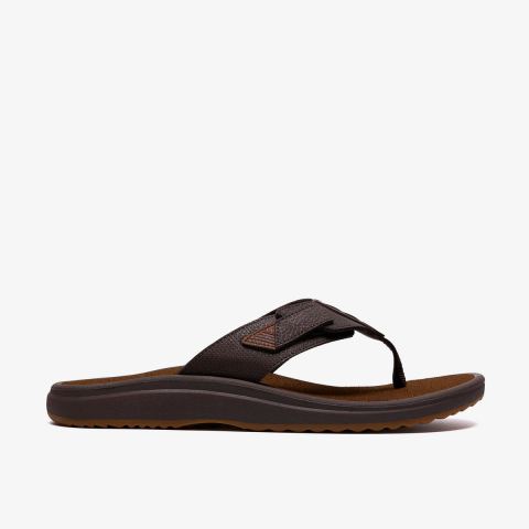 Men's Breeze Flip Flops — Brown