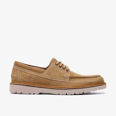 Weltridge Moc — Sand Suede