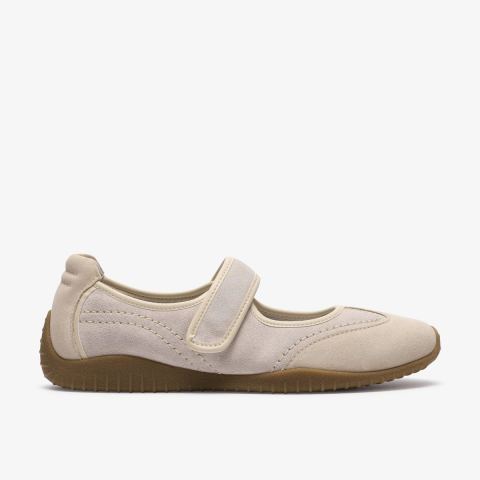 Meridor Jane — Off White Suede