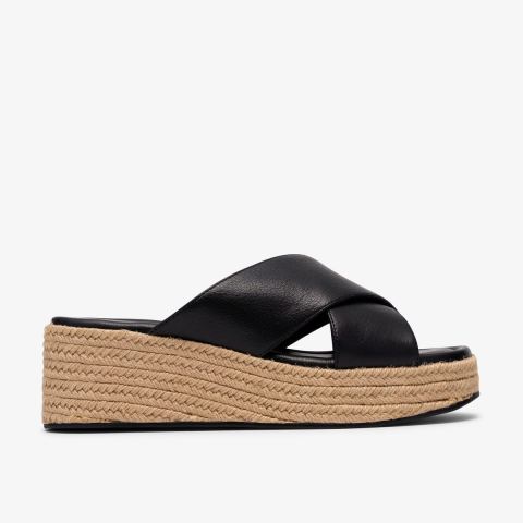 Tessiah Mule 2 — Black Leather