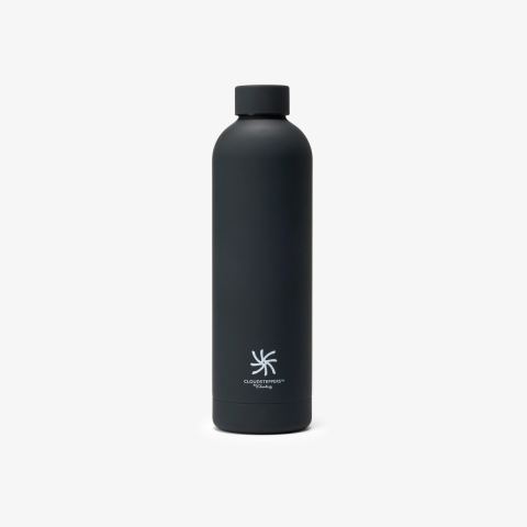 Cloudsteppers Water Bottle 25.4oz  — Black