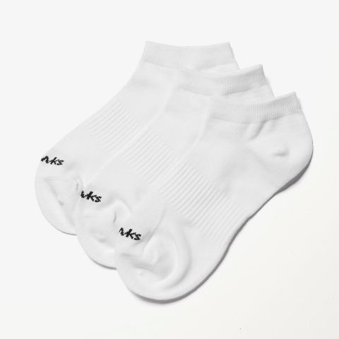 3 Pack Sport Ankle Socks  — White