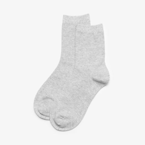Crew Socks — Grey