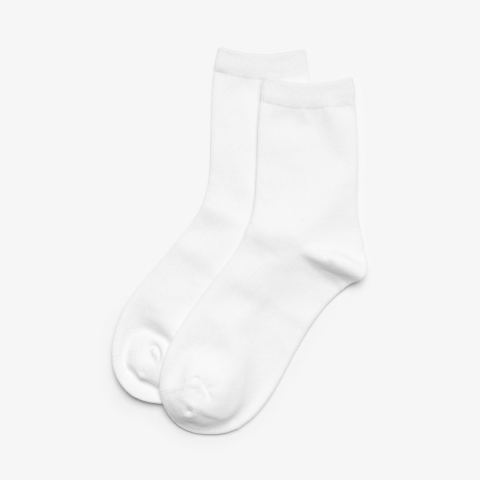 Crew Sock — White