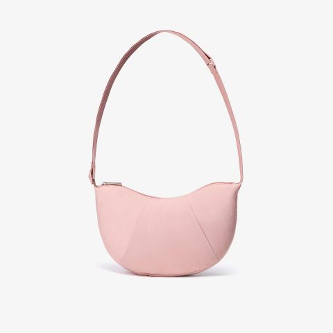 Cloudsteppers Crescent Crossbody Bag — Dusty Rose