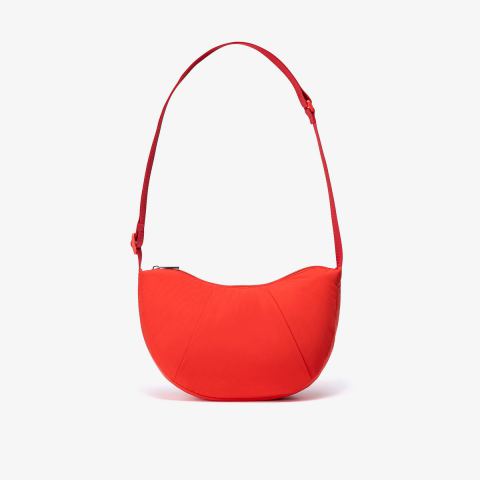 Cloudsteppers Crescent Crossbody Bag — Poppy Red