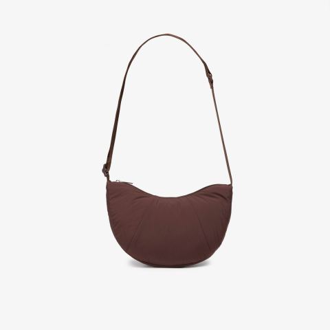 Cloudsteppers Crescent Crossbody Bag — Chocolate