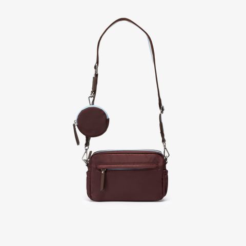 Utility Pocket Crossbody Bag — Chocolate Combination