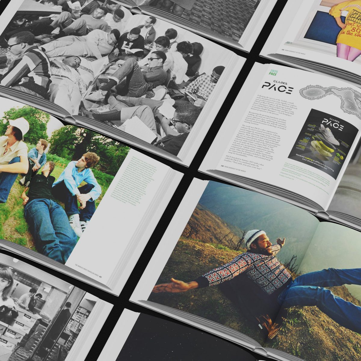 FROM SOMERSET TO THE WORLD: CLARKS A VISUAL HISTORY BOOK 1825–2025  detail