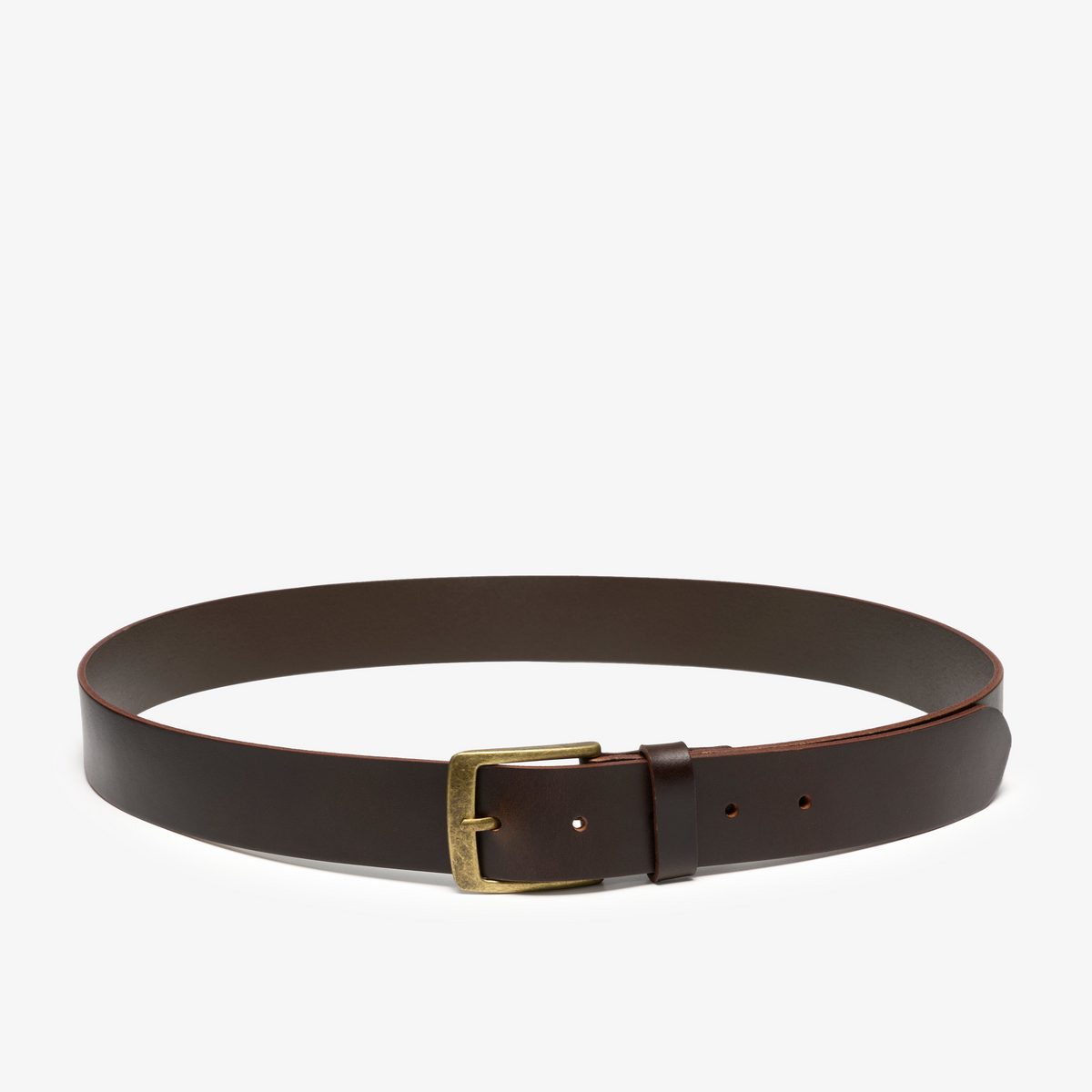 Grain Leather Belt detail