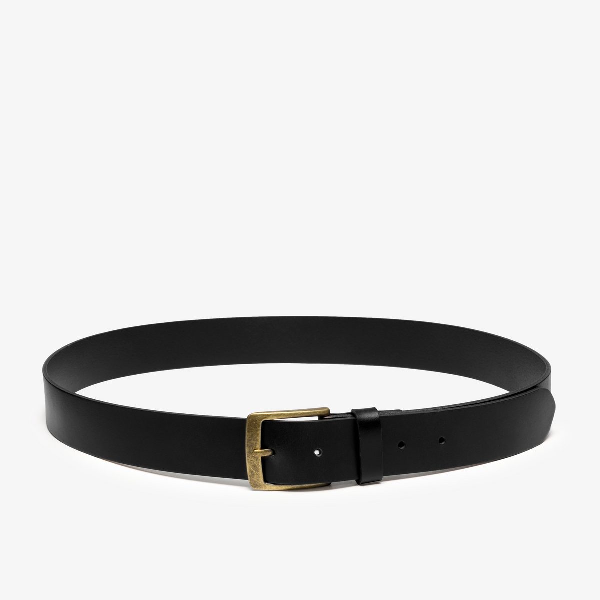 Grain Leather Belt detail