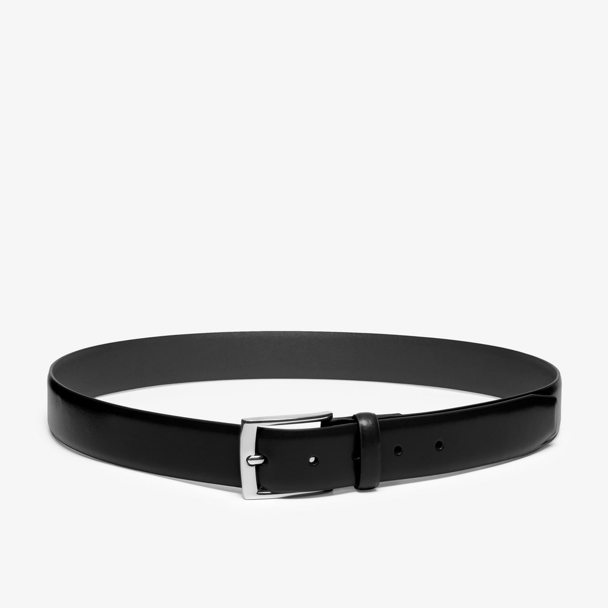Smooth Premium Leather Belt detail
