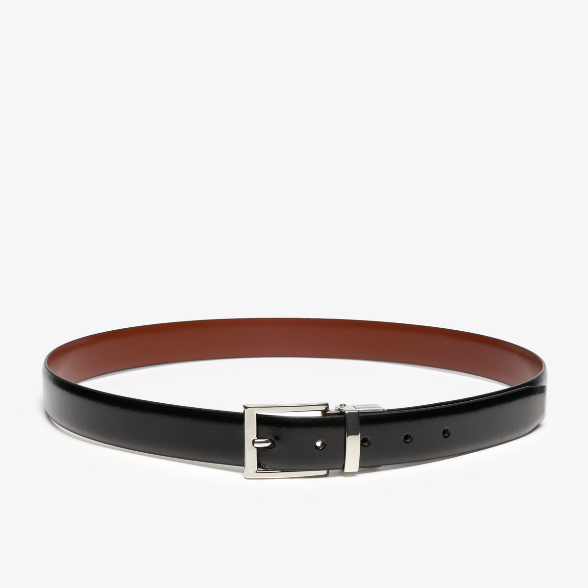 Reversible Leather Belt detail