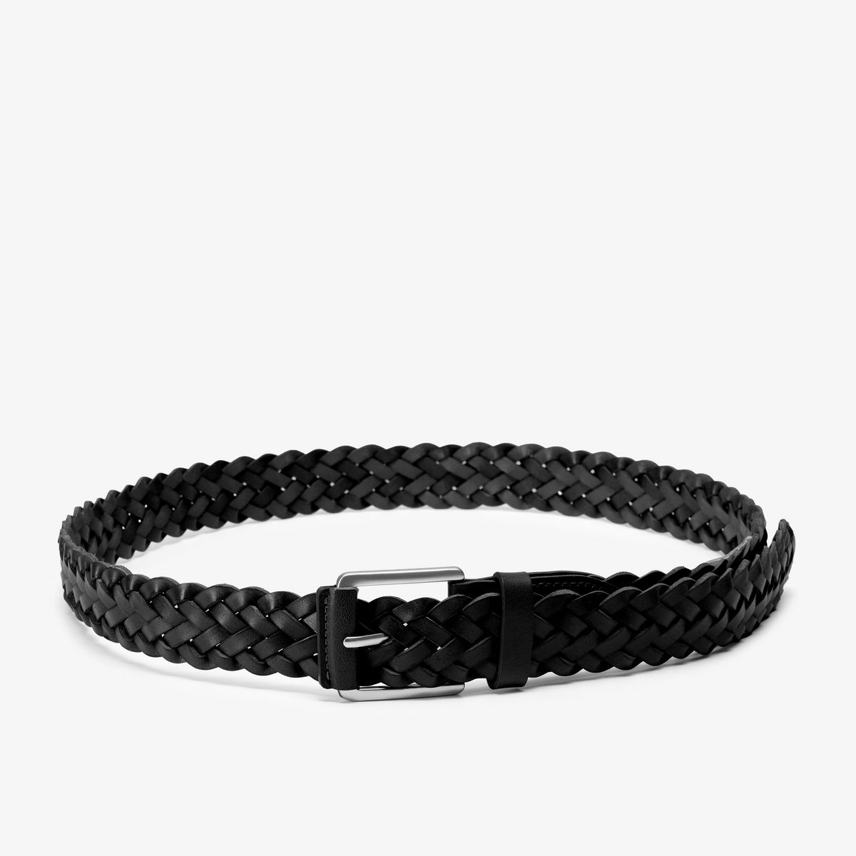 Braided Leather Belt detail