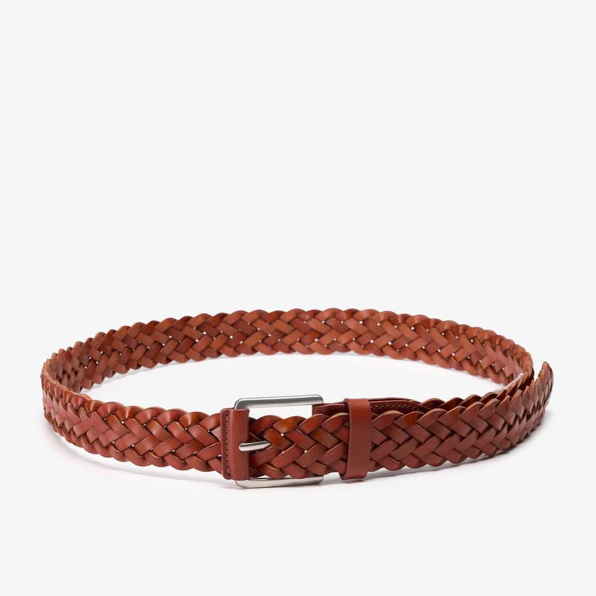 Braided Leather Belt detail