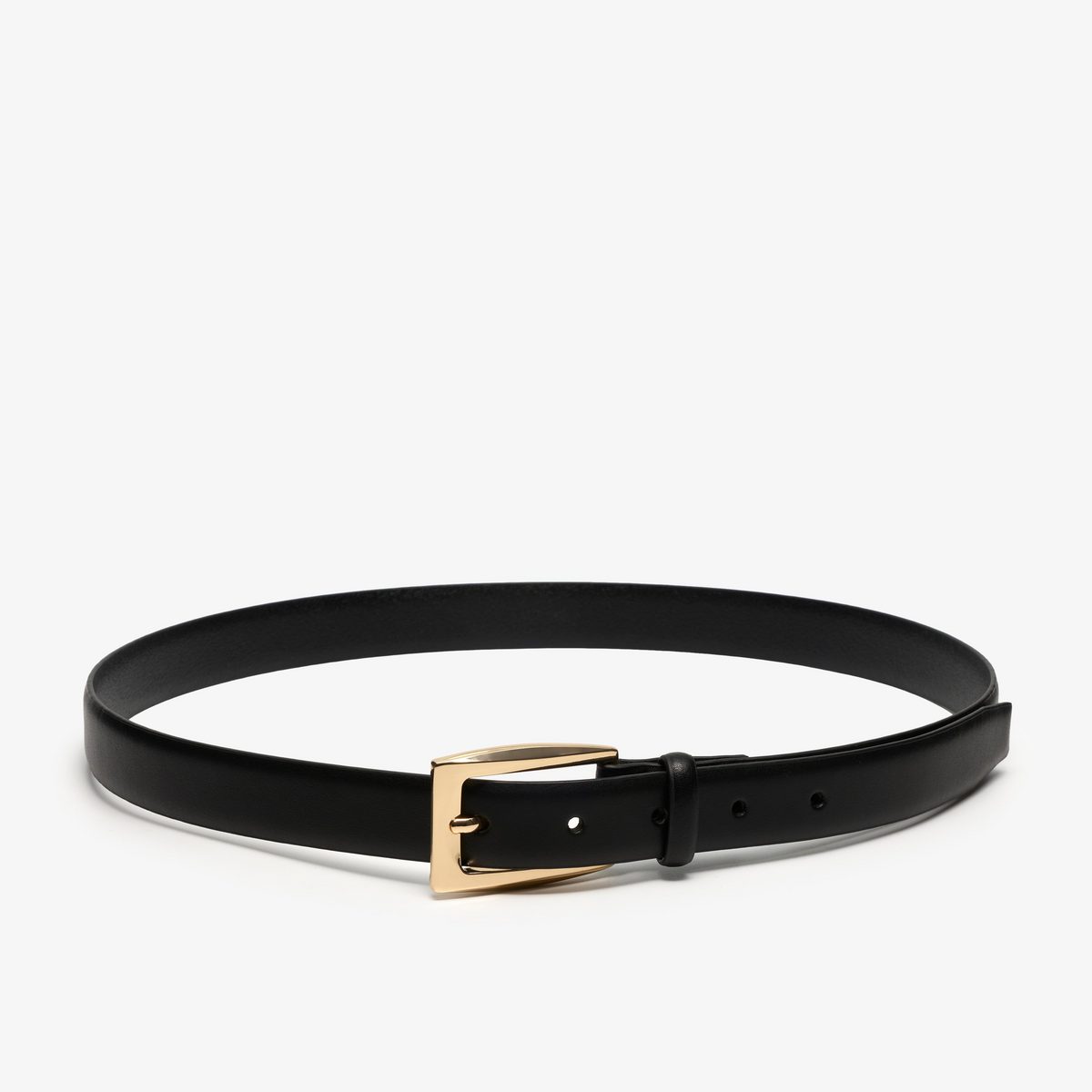 Slim Premium Leather Belt detail