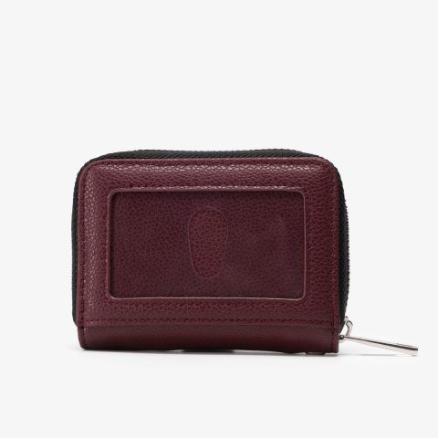 Paige Card Case — Burgundy