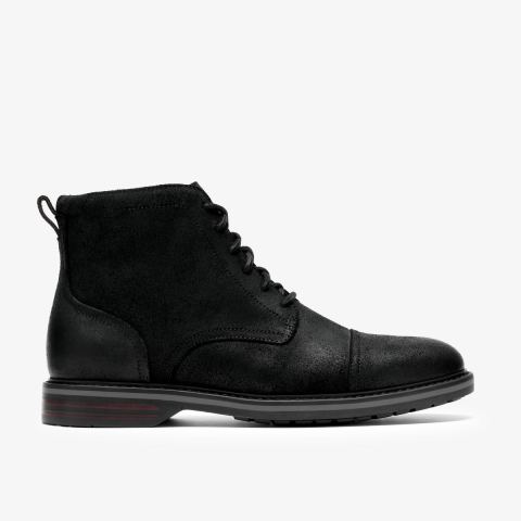 Aldwin 2 Cap — Black Suede
