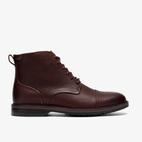 Aldwin 2 Cap — Brown Leather
