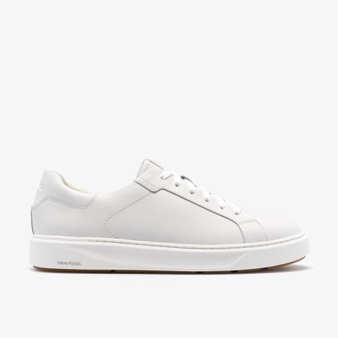 Code Lace — White Leather