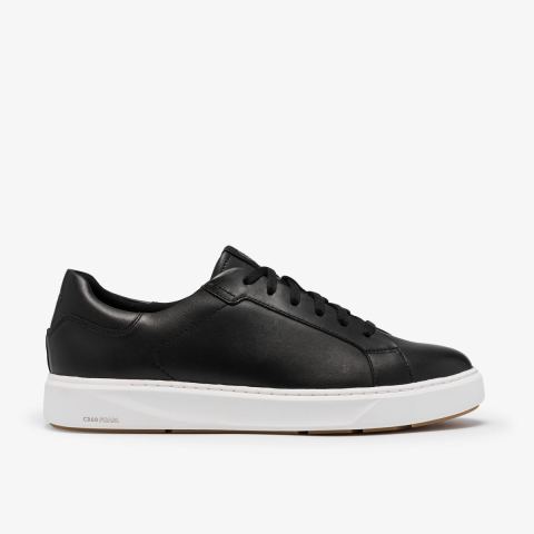 Code Lace — Black Leather