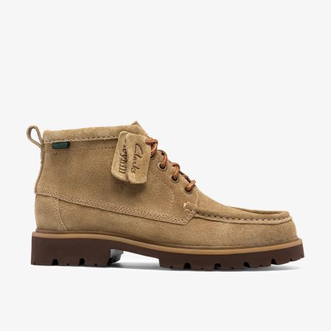 Cleyhill Hi — Dark Sand Suede