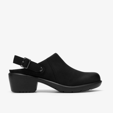 Kynnzie Mule — Black Leather