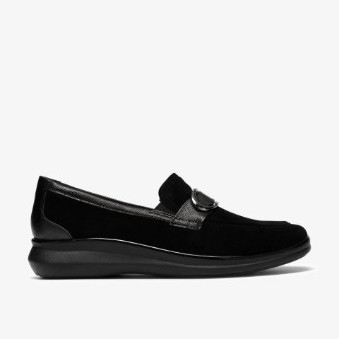 Lynell Bay — Black Suede