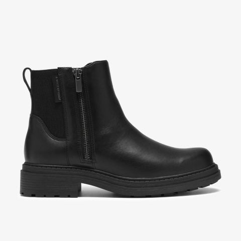 Orinoco3 Zip Waterproof — Black Leather