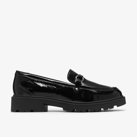 Code Step — Black Patent Leather
