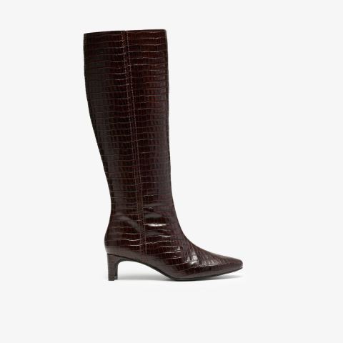 Edina Tall — Brown Leather