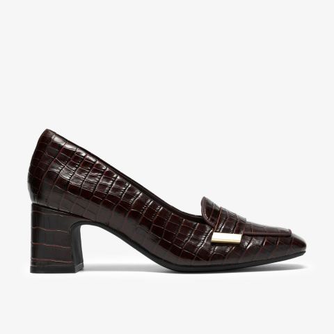 Fernie Edge — Dark Brown Crocodile
