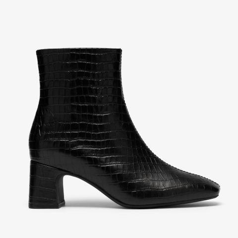 Fernie Zip — Black Crocodile