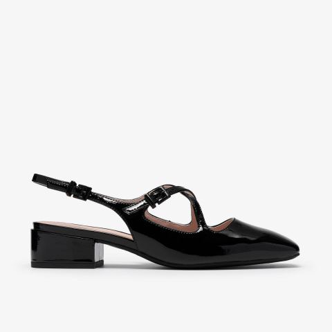 Crista Edge — Black Patent