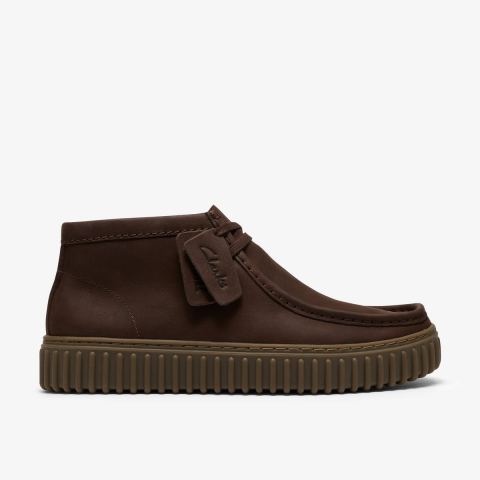 Torhill Hi — Dark Brown Leather