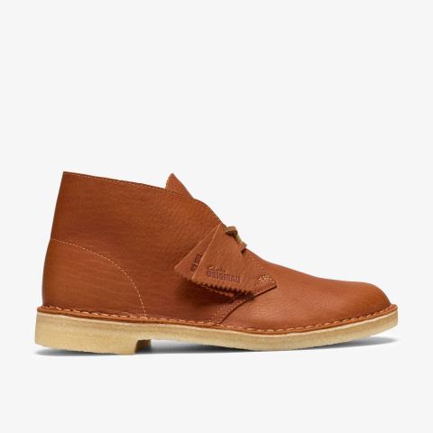 Desert Boot — Burnt Orange Leather