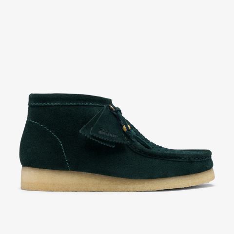 Wallabee Boot — Forest Green Weave