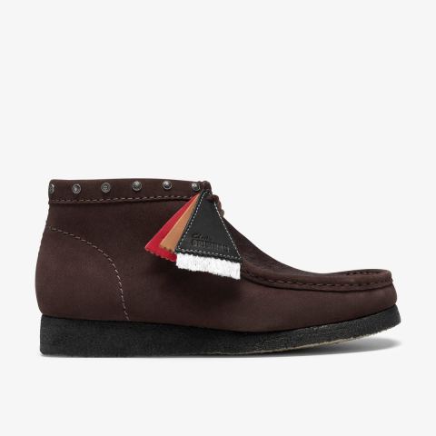 Wallabee Boot — Brown Interest