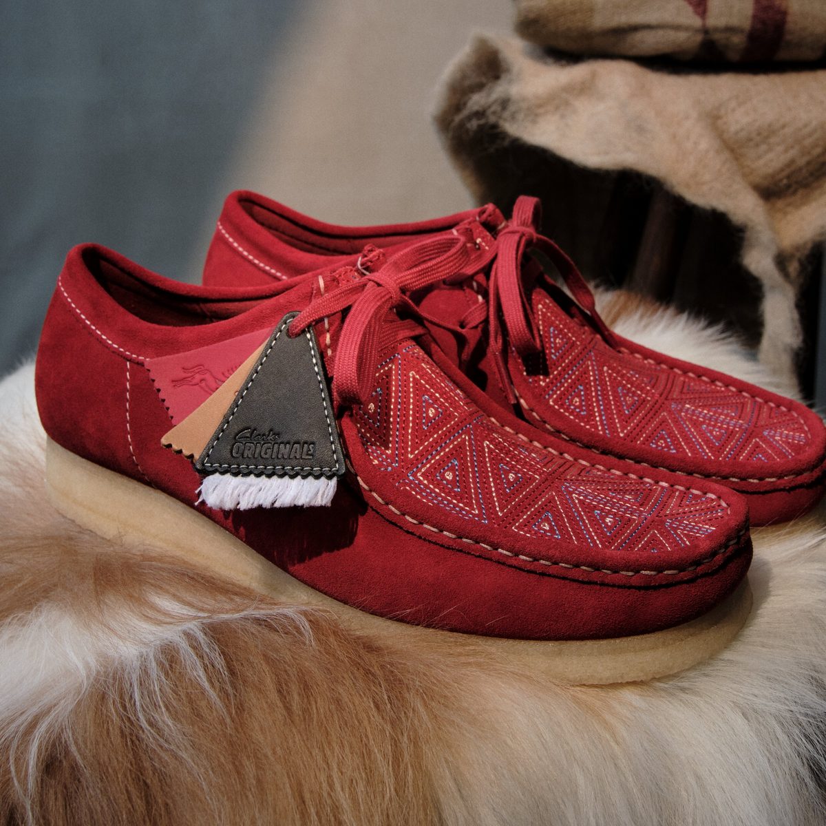 Wallabee detail