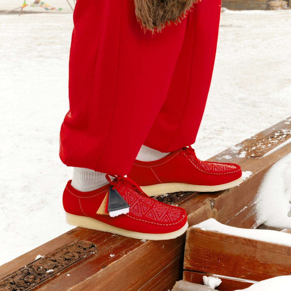 Wallabee detail