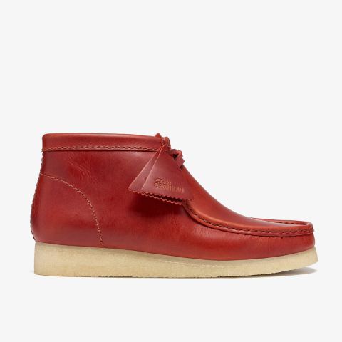 Wallabee Boot — Brick Red
