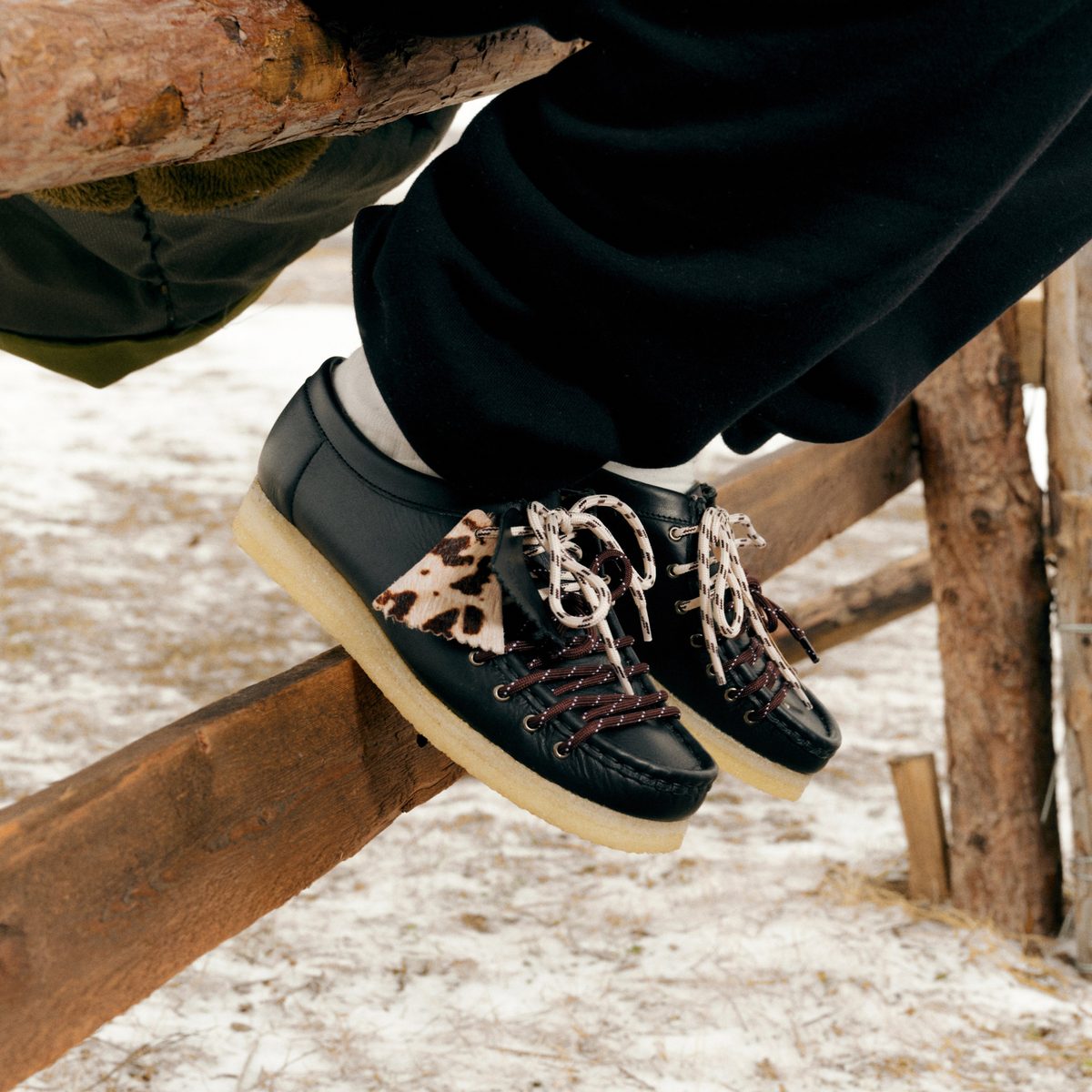 Wallabee Lace detail