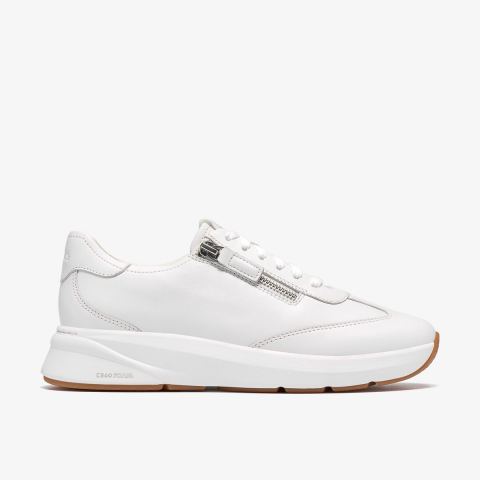 Code Run — White Leather