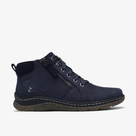 Orlene Top Waterproof  — Navy Suede