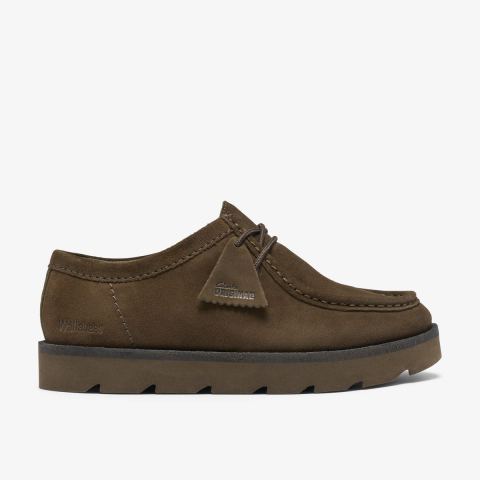 Meare Walla — Dark Olive Suede