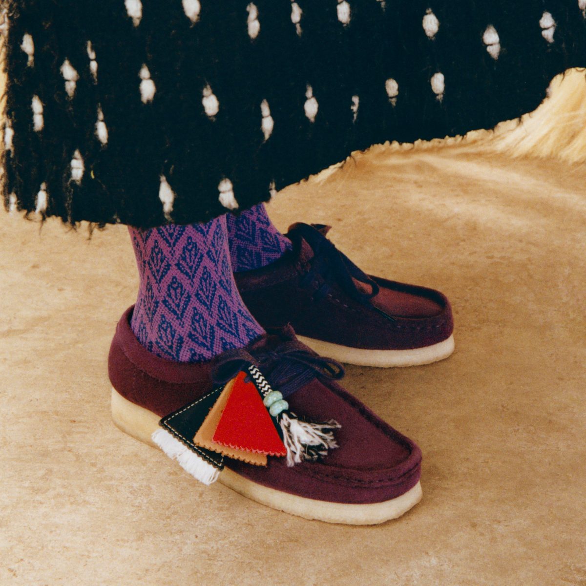 Wallabee detail