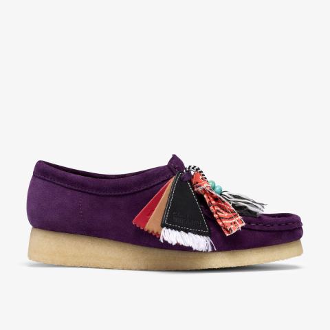 Wallabee — Damson Suede